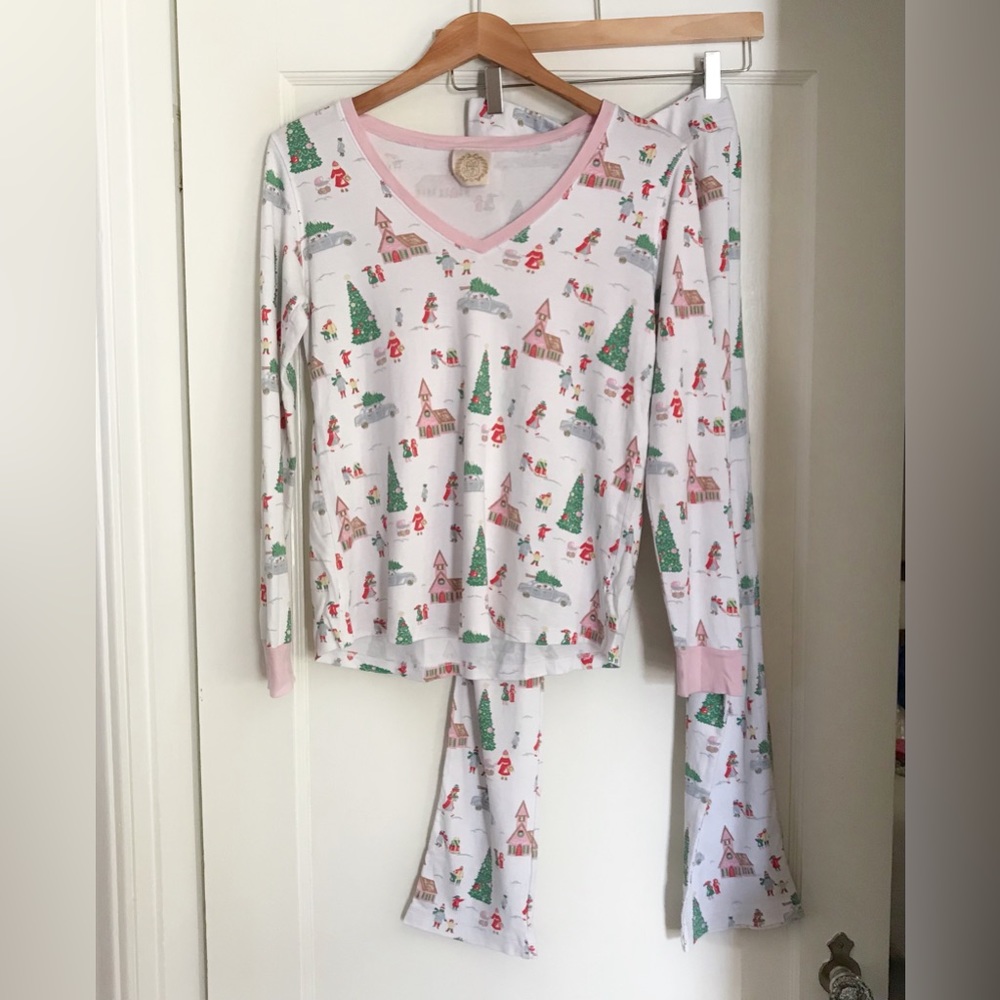 The Beaufort Bonnet Company Hustle and Bustle Pajamas Women’s Size Small